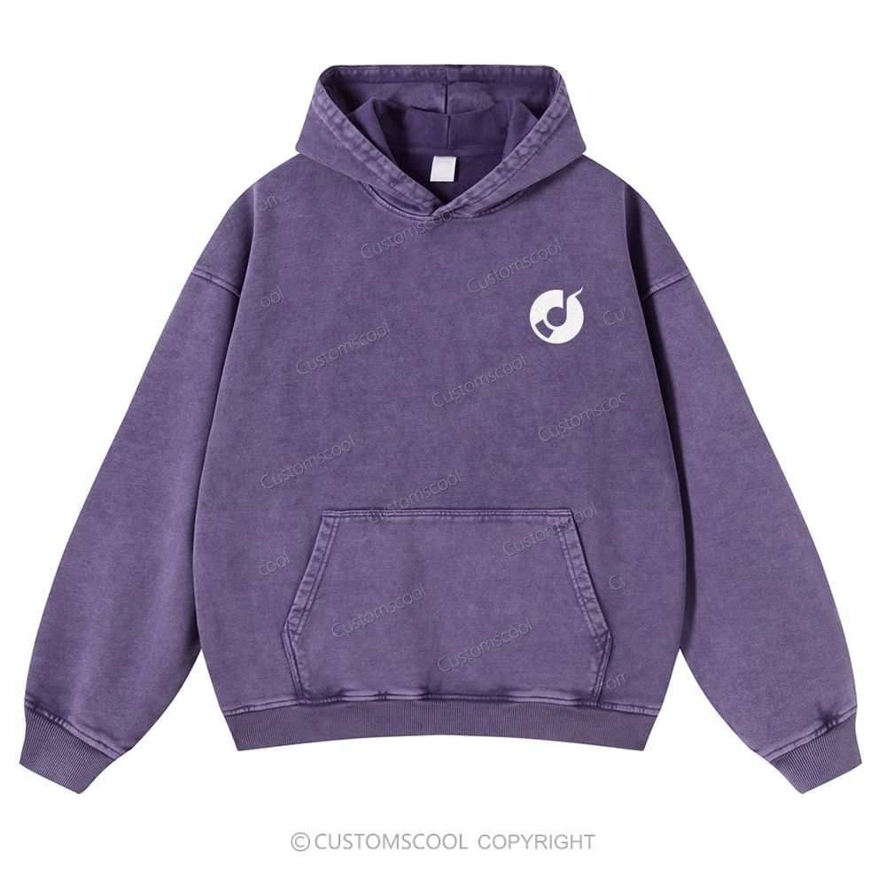 Music Producer Casual Washed Hoodie Customscool