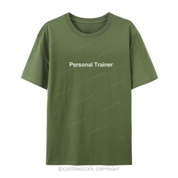 Personal Trainer Casual Short Sleeve T-Shirt Customscool