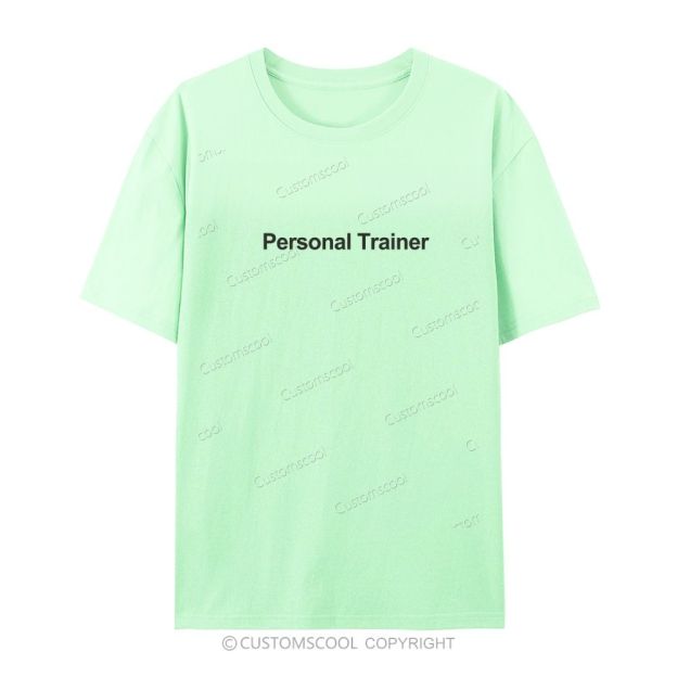 Personal Trainer Casual Short Sleeve T-Shirt Customscool