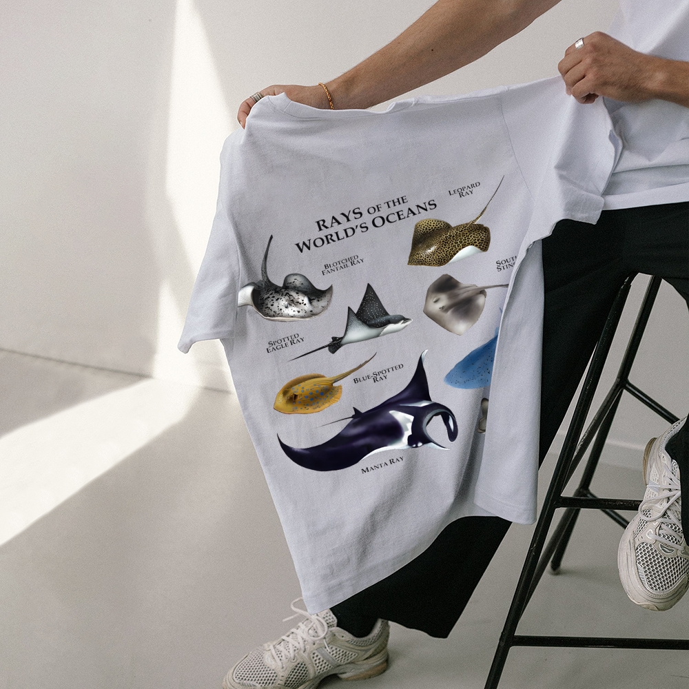 Rays Prints Unisex Cotton T-Shirt Customscool