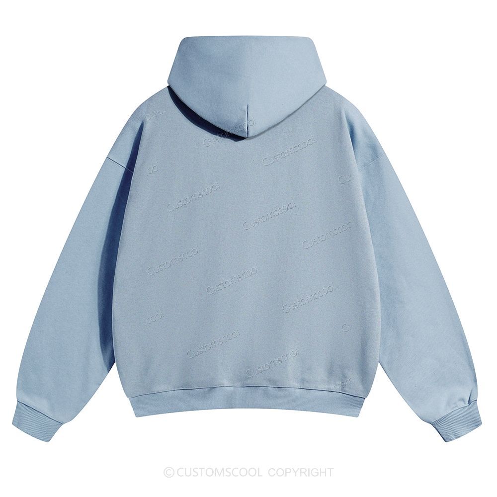 Customizable Icon "I HATE Syringes" Solid Color Hoodie Customscool