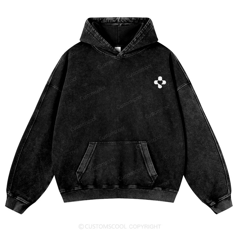 Licensed Psychotherapist Casual Washed Hoodie