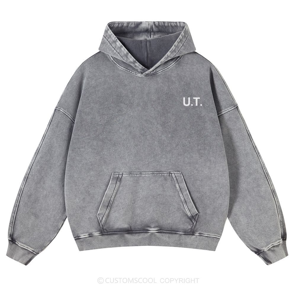 Ultrasonography Technician Casual Washed Hoodie