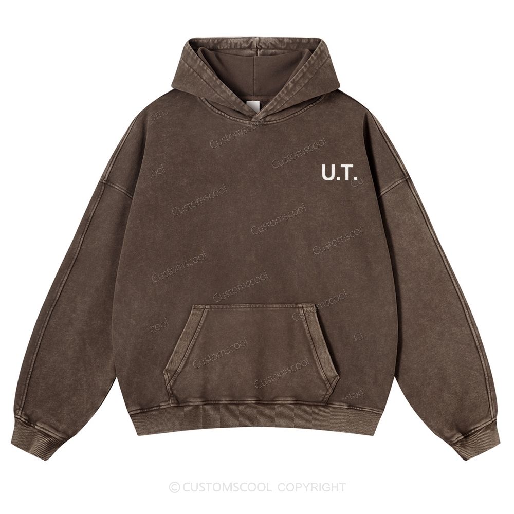 Ultrasonography Technician Casual Washed Hoodie