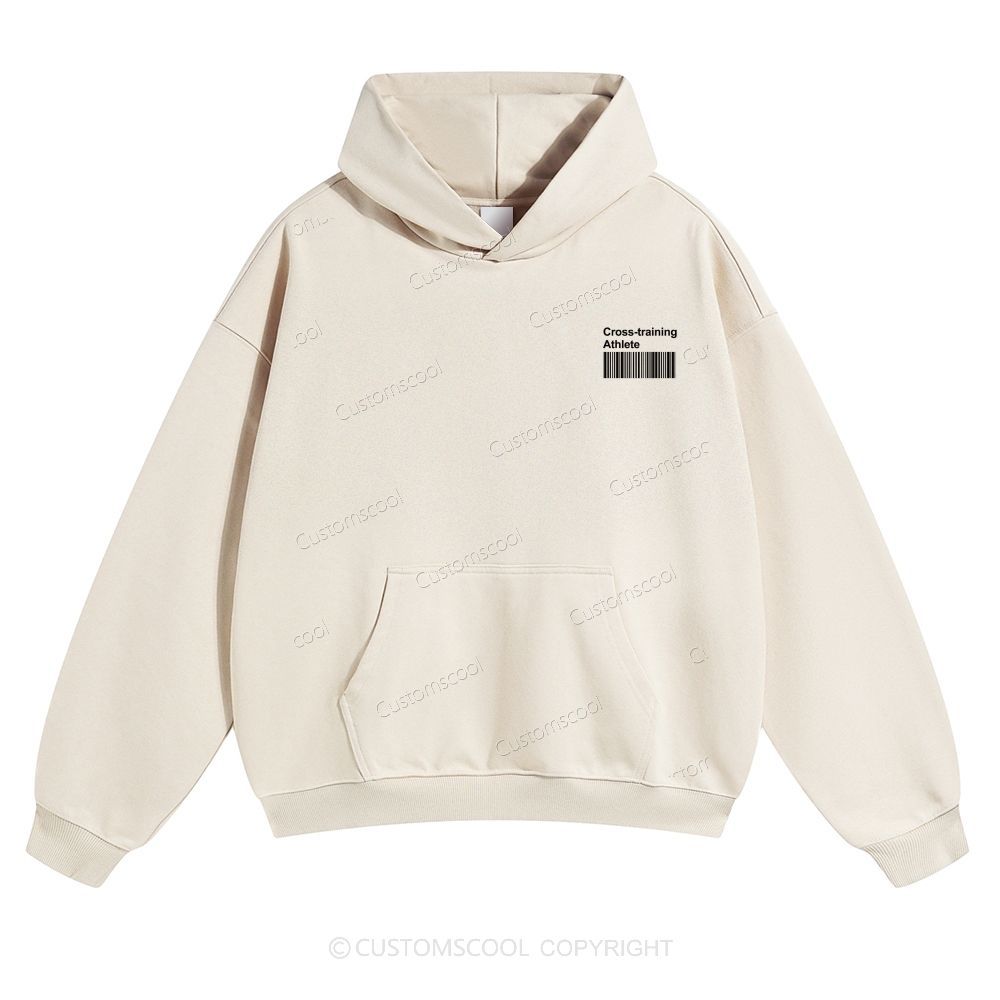 Cross-training Athlete Solid Color Hoodie