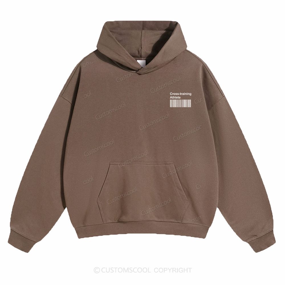 Cross-training Athlete Solid Color Hoodie