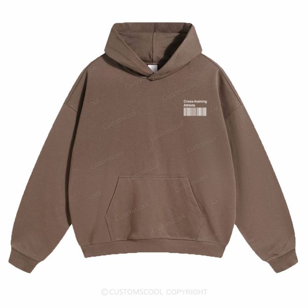 Cross-training Athlete Solid Color Hoodie