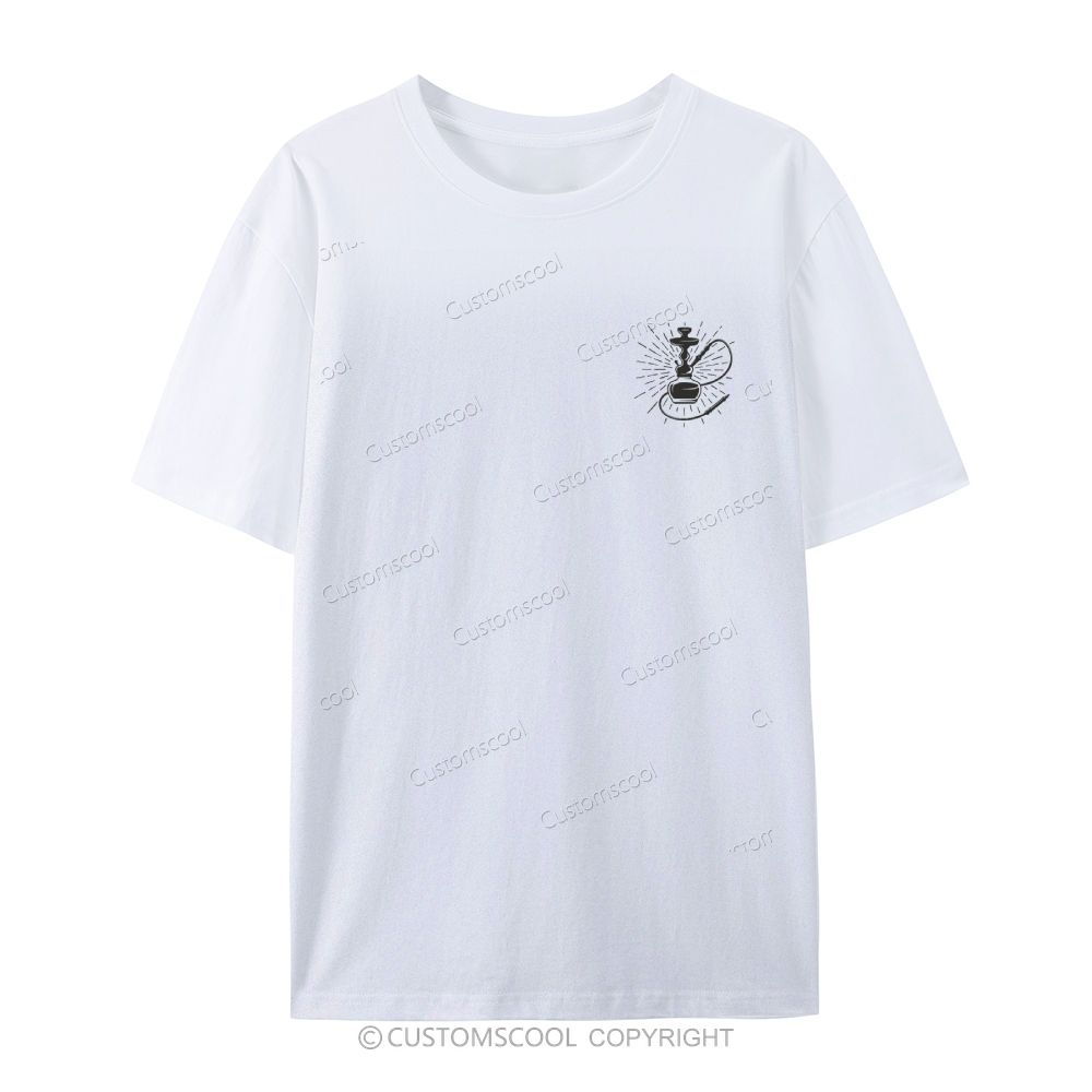 Hookah Master Casual Short Sleeve T-Shirt Customscool