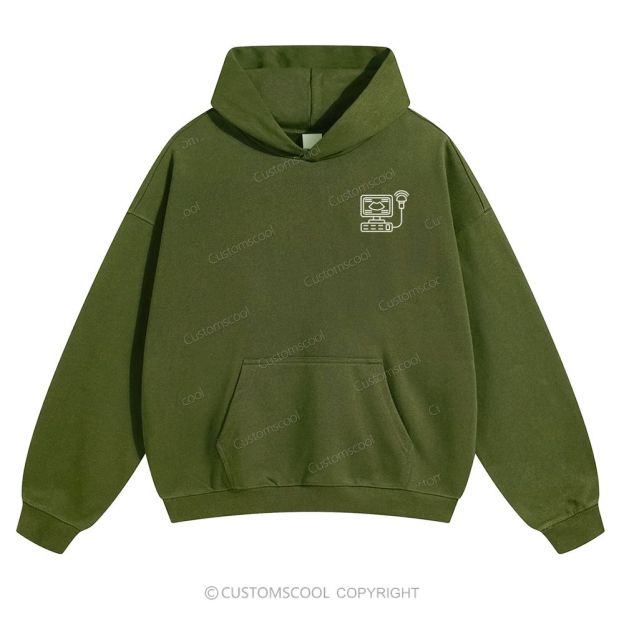 Ultrasonography Technologist Solid Color Hoodie Customscool