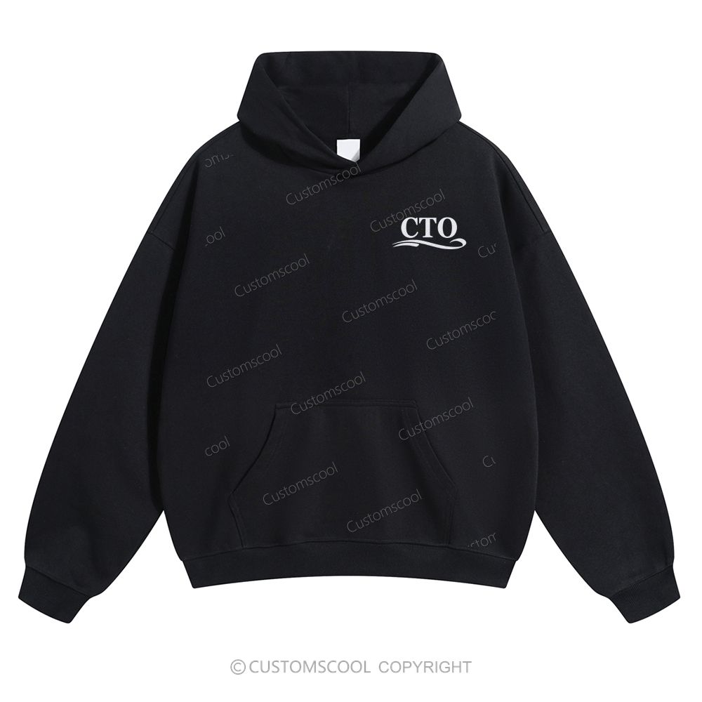 CTO Solid Color Hoodie