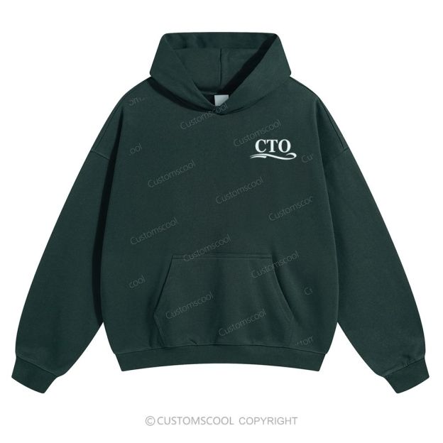 CTO Solid Color Hoodie