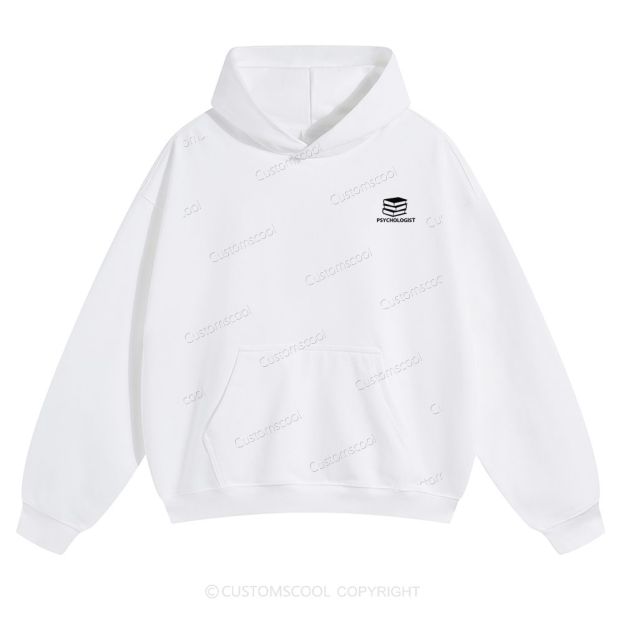 Psychologist Solid Color Hoodie