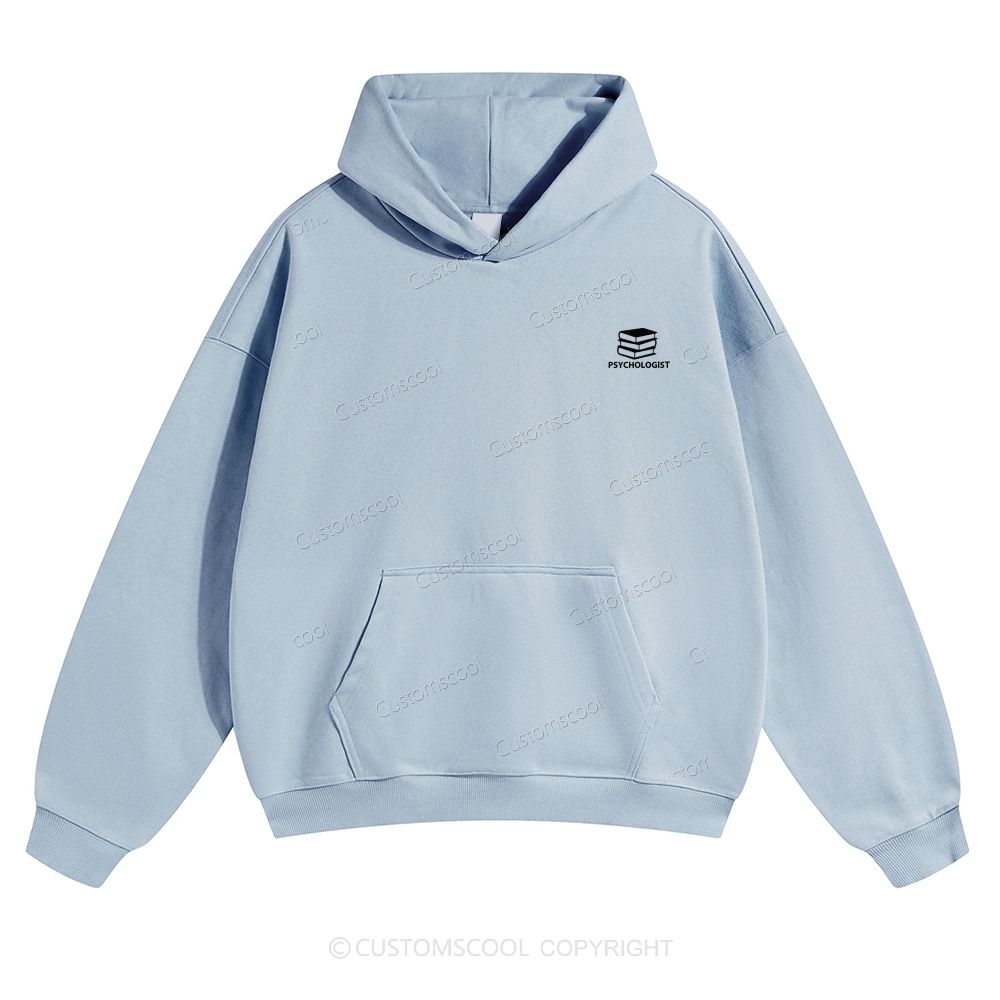 Psychologist Solid Color Hoodie