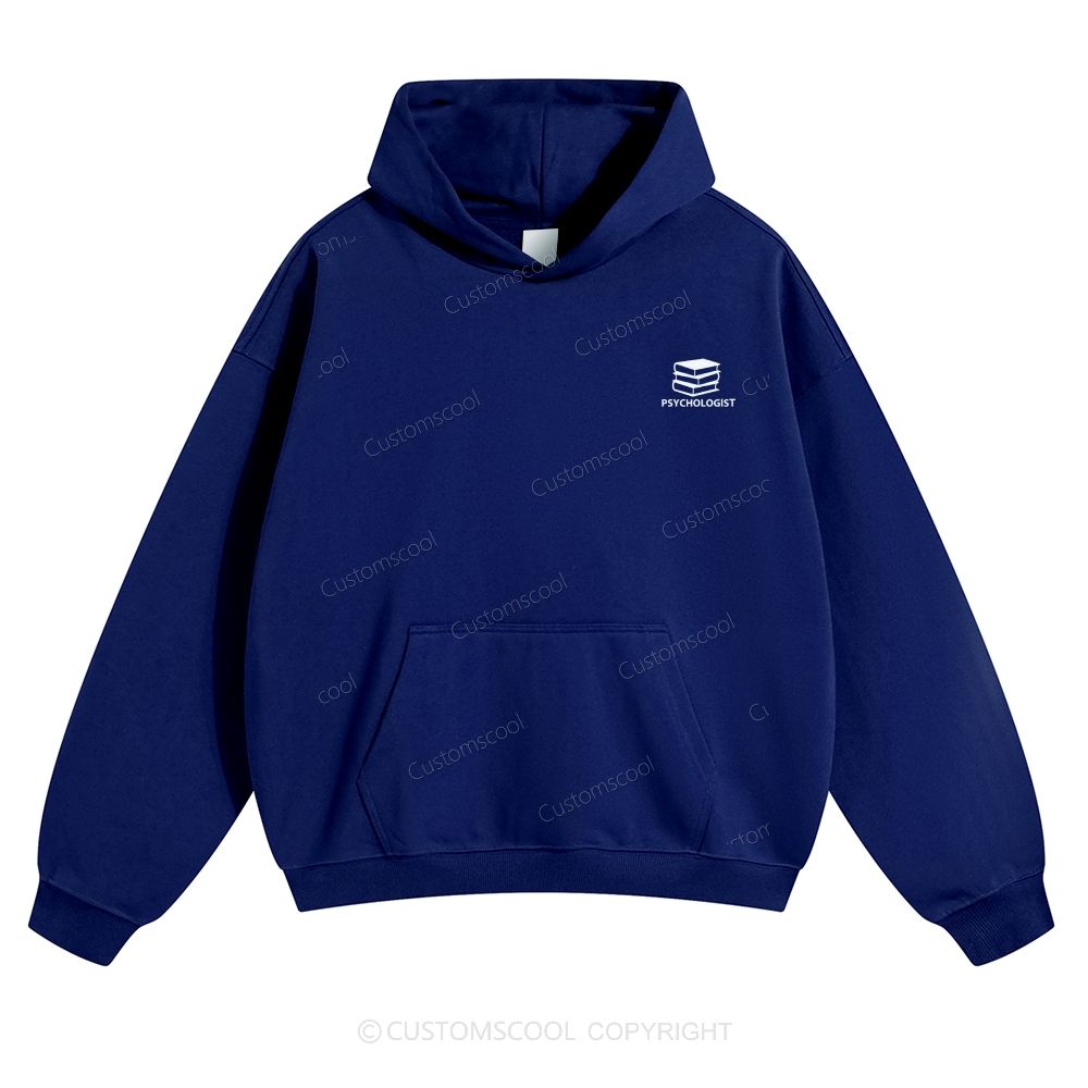 Psychologist Solid Color Hoodie