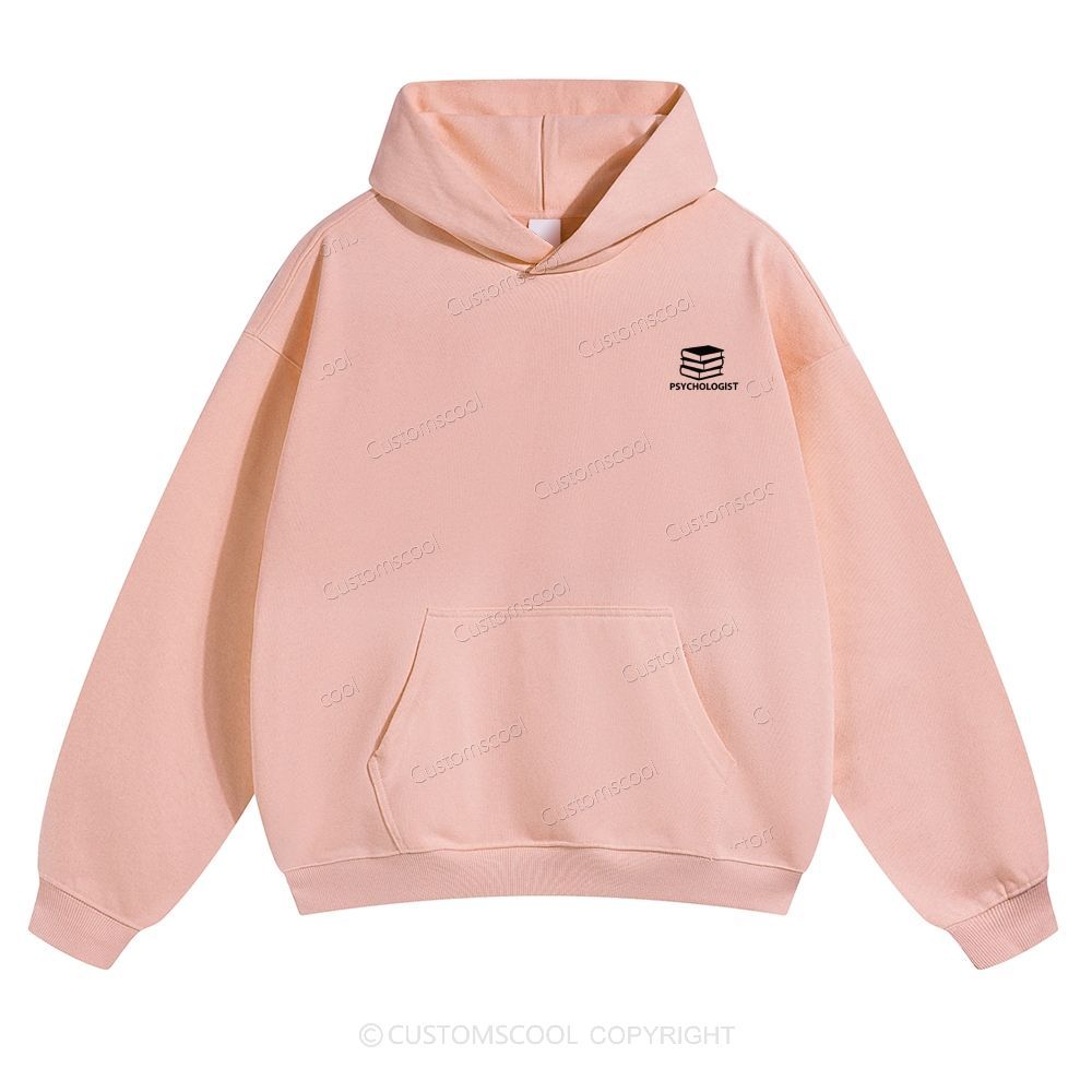 Psychologist Solid Color Hoodie