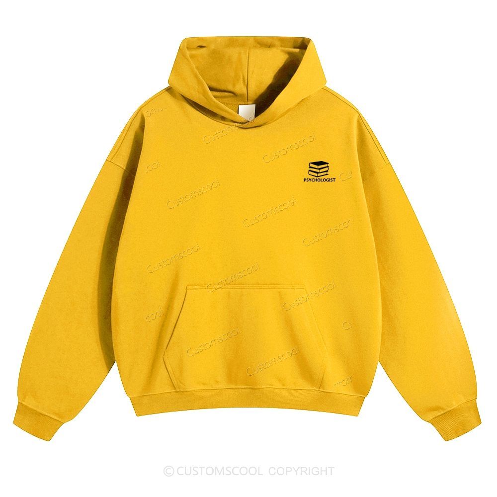 Psychologist Solid Color Hoodie