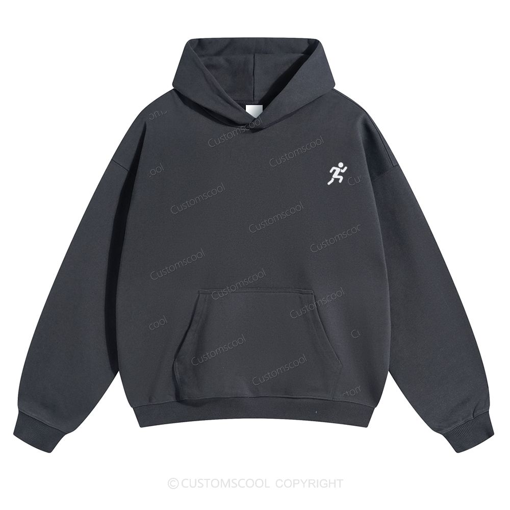 Marathoner Solid Color Hoodie