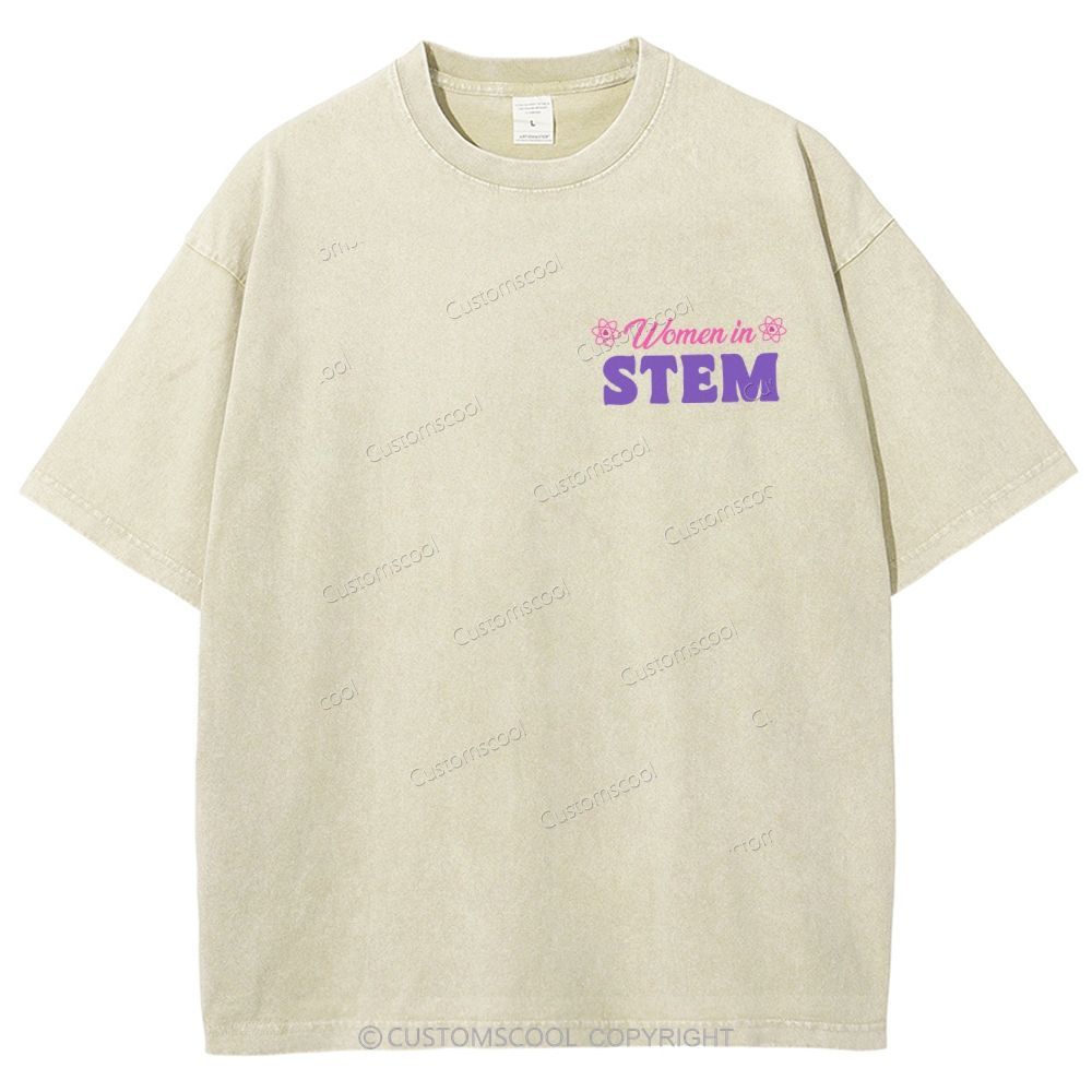 Steminis Unisex Fit Washed T-Shirt