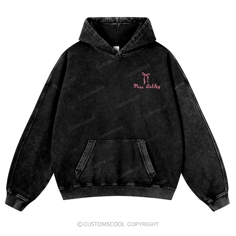 Its A Good Day To Dance Casual Washed Hoodie Customscool