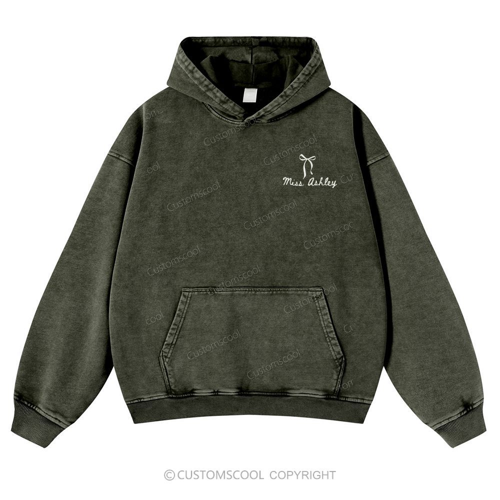 Its A Good Day To Dance Casual Washed Hoodie Customscool