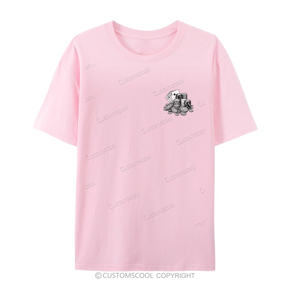Professional Gambler Casual Short Sleeve T-Shirt Customscool