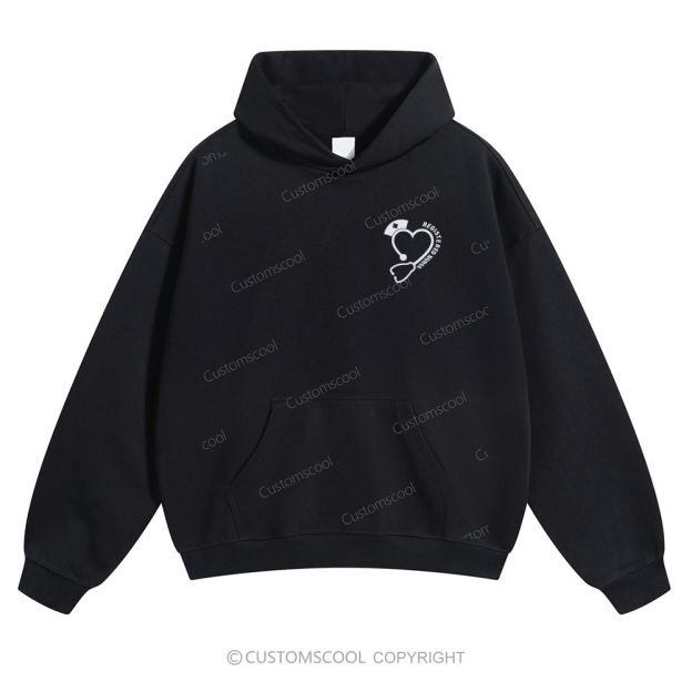 Registered Nurse Solid Color Hoodie Customscool