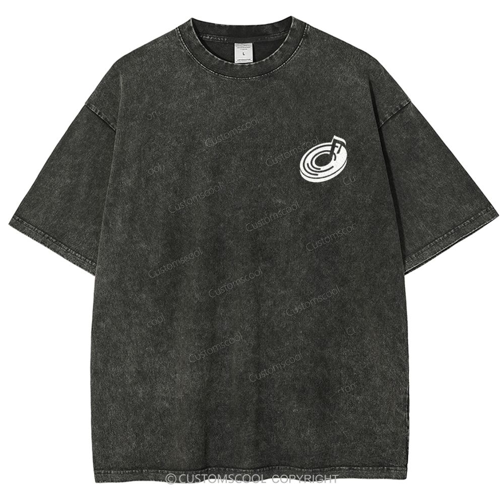 Music Therapist Unisex Fit Washed T-Shirt Customscool