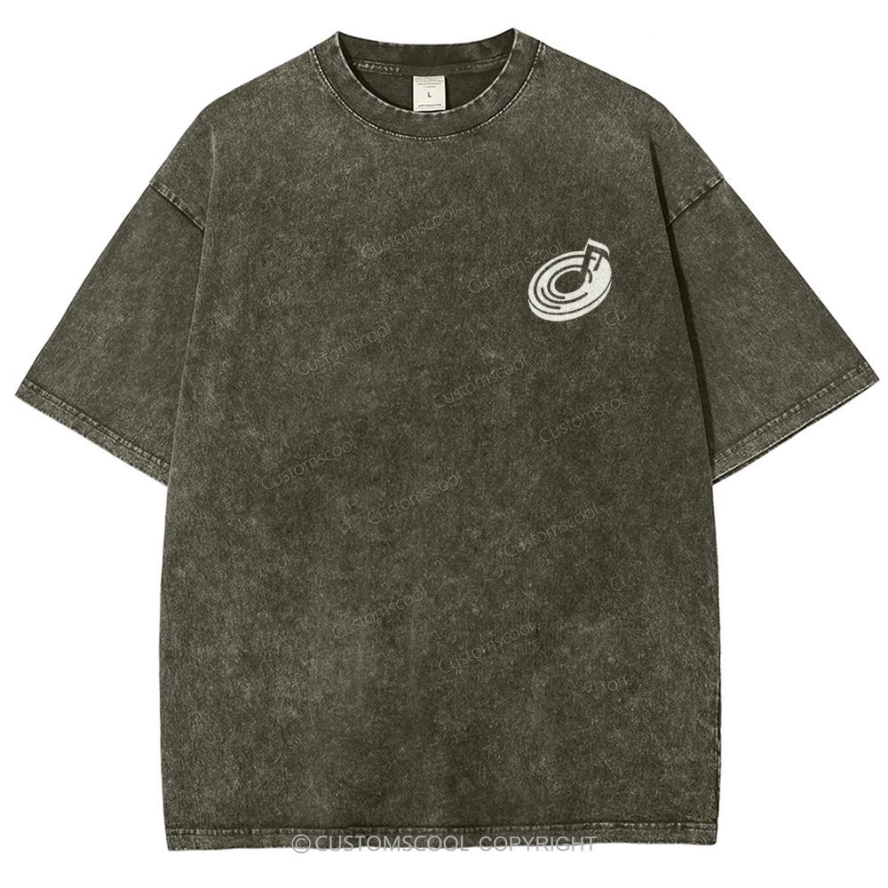 Music Therapist Unisex Fit Washed T-Shirt Customscool