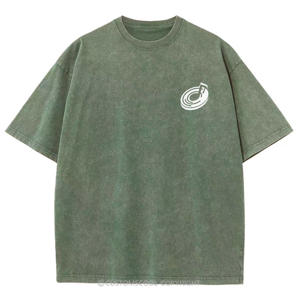 Music Therapist Unisex Fit Washed T-Shirt Customscool