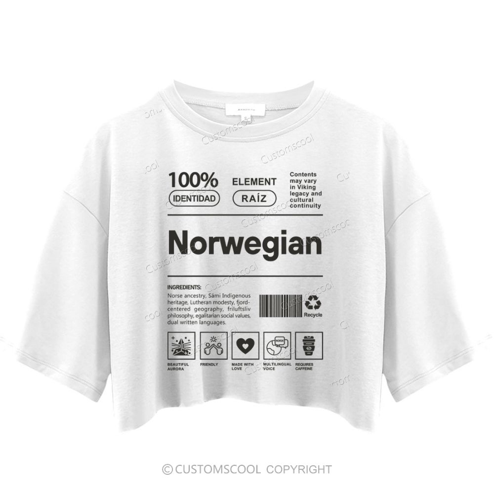 Norwegian Crop Tops