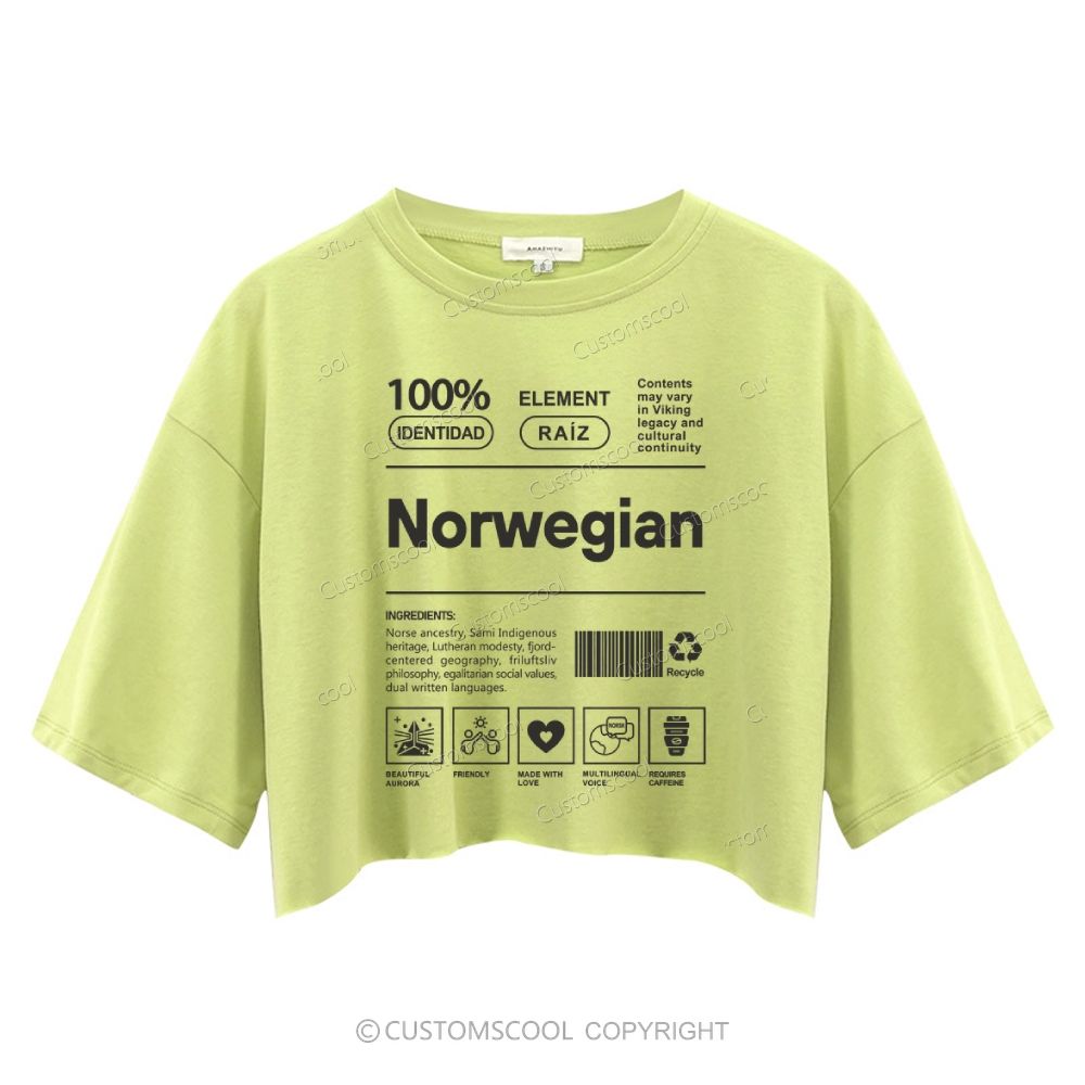 Norwegian Crop Tops