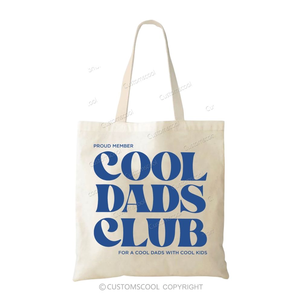 Cool Dads Club Tote Bag