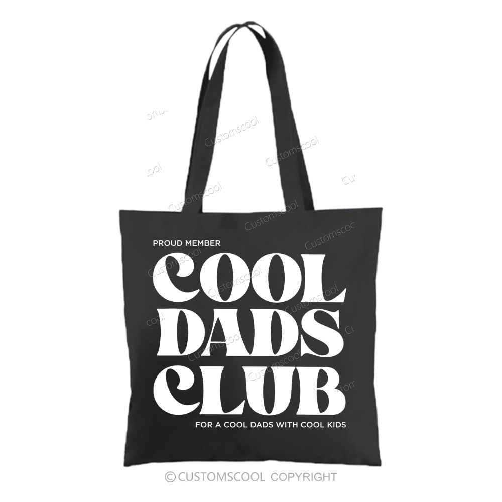 Cool Dads Club Tote Bag