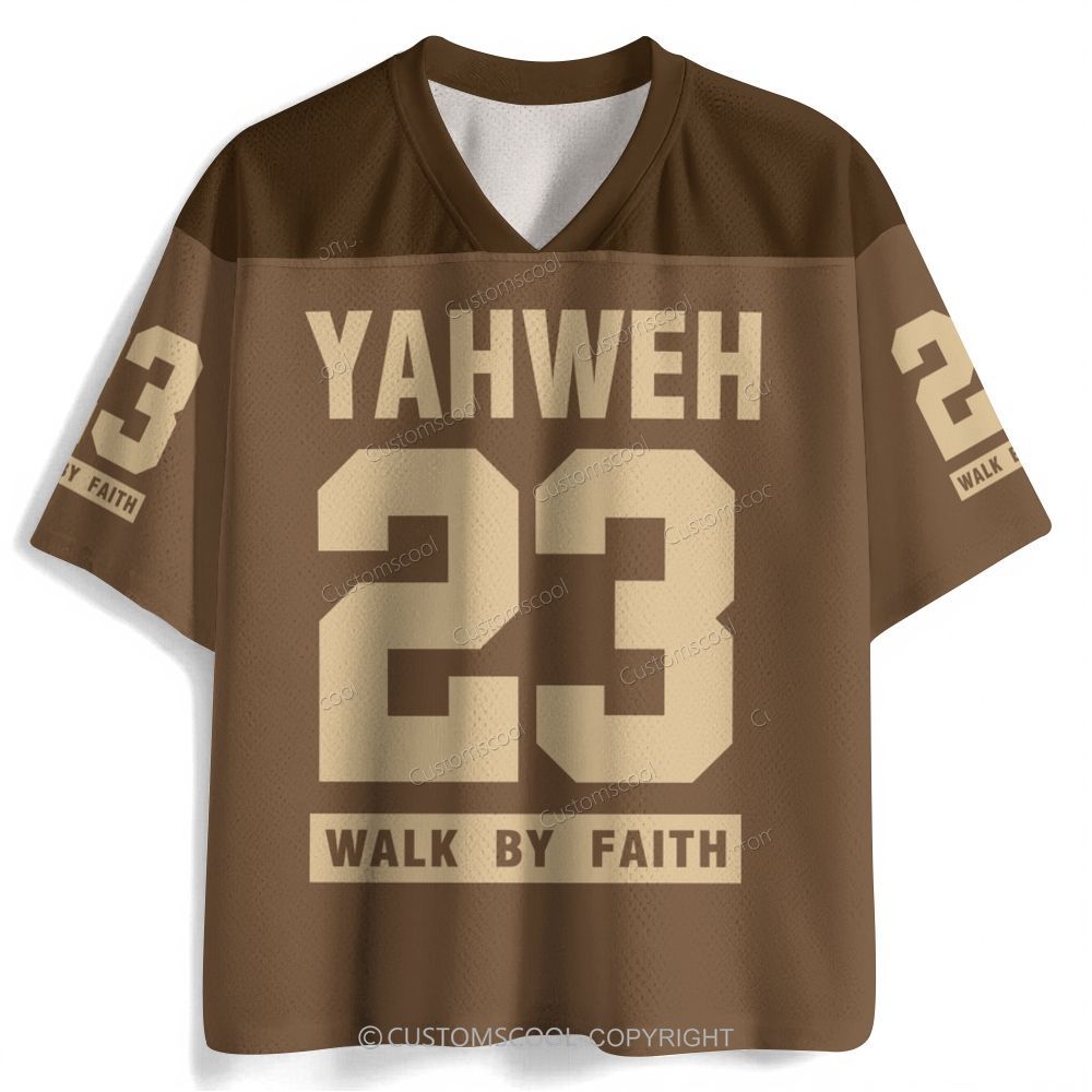 YAHWEH Christian Mesh Jersey Customscool