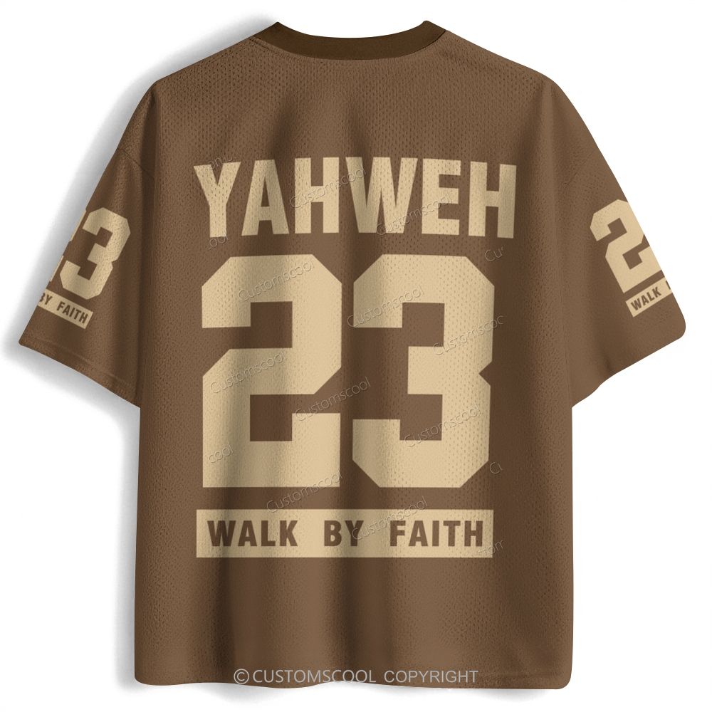 YAHWEH Christian Mesh Jersey Customscool