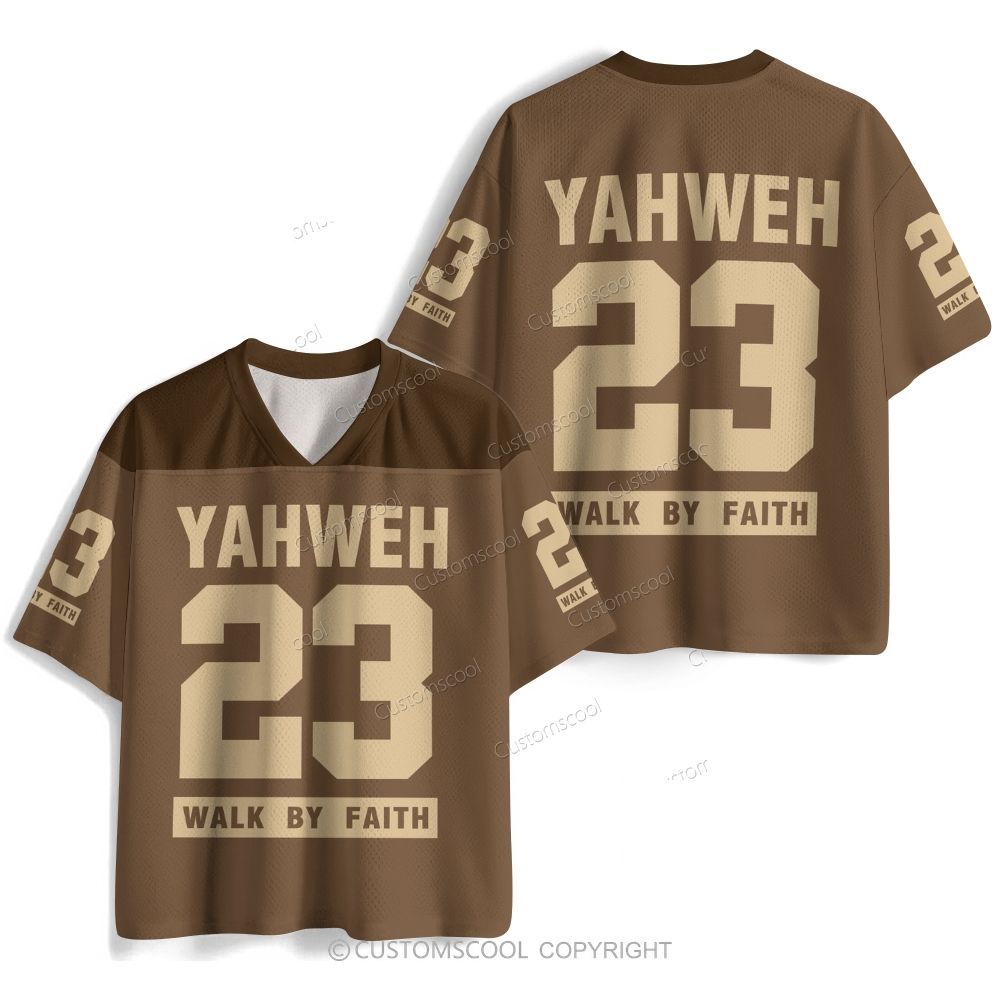 YAHWEH Christian Mesh Jersey Customscool