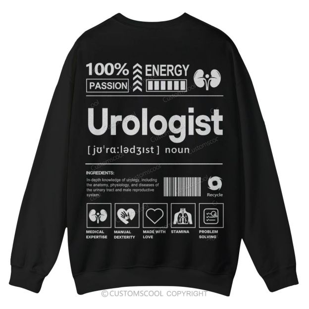 Urologist Casual Crewneck Sweatshirt Customscool
