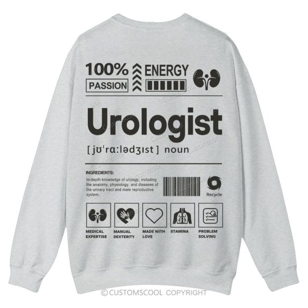 Urologist Casual Crewneck Sweatshirt Customscool