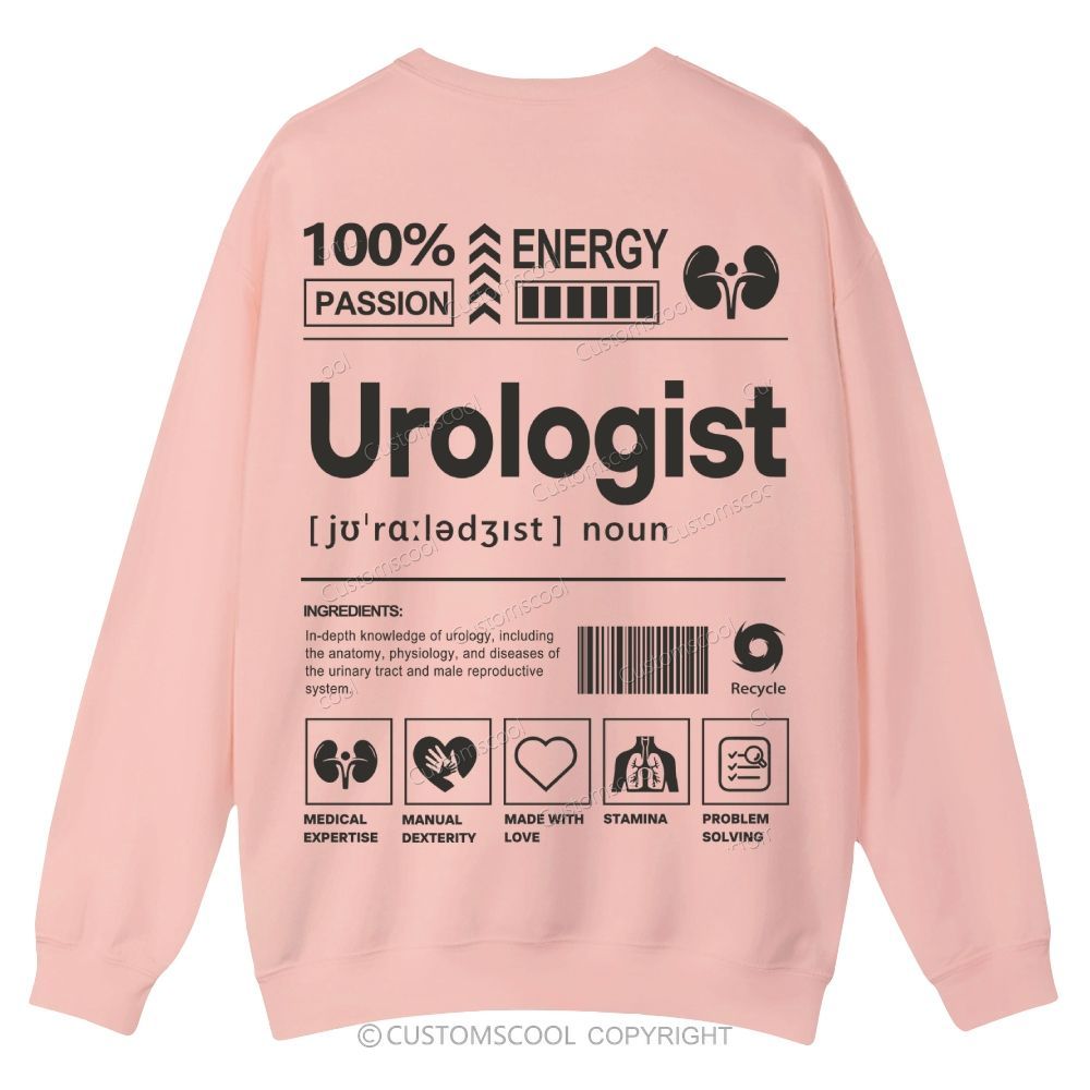Urologist Casual Crewneck Sweatshirt Customscool