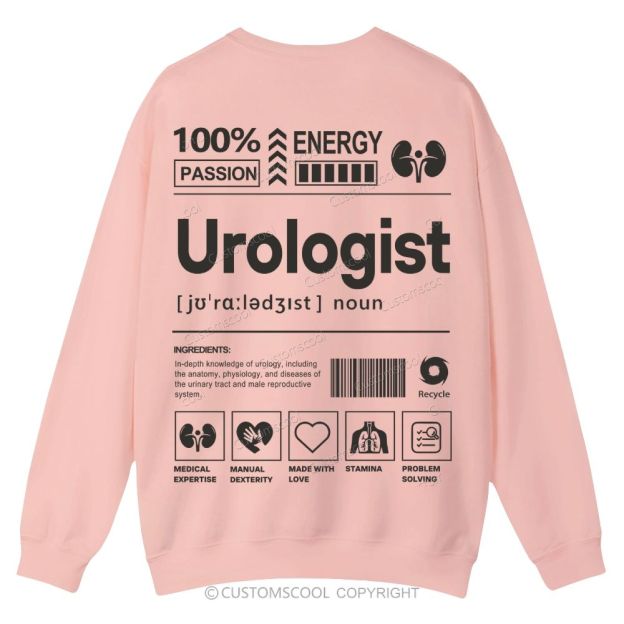 Urologist Casual Crewneck Sweatshirt Customscool