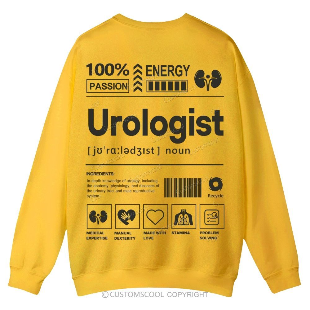 Urologist Casual Crewneck Sweatshirt Customscool