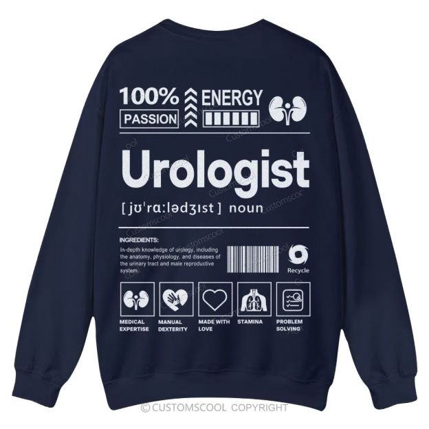 Urologist Casual Crewneck Sweatshirt Customscool