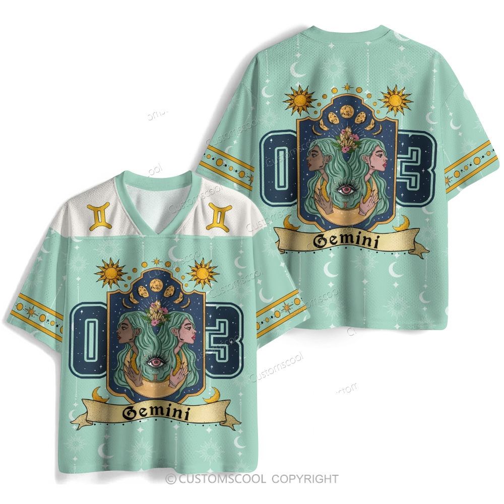 Gemini Spirit Zodiac Jersey Customscool