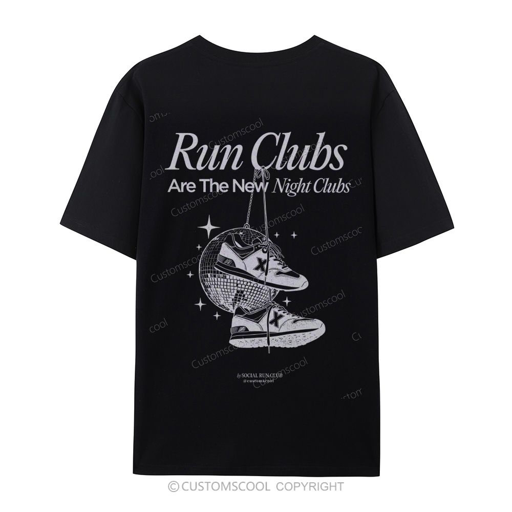 Run Clubs Casual Short Sleeve T-Shirt