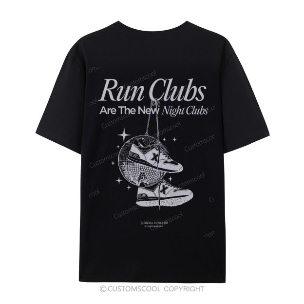 Run Clubs Casual Short Sleeve T-Shirt