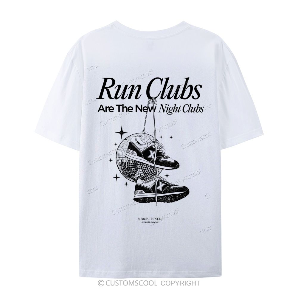 Run Clubs Casual Short Sleeve T-Shirt