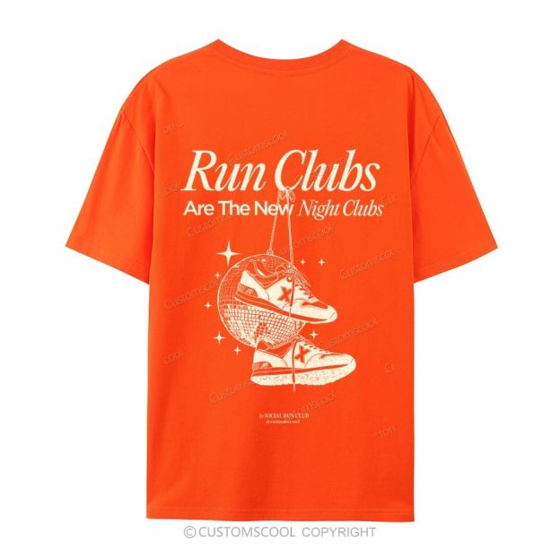 Run Clubs Casual Short Sleeve T-Shirt