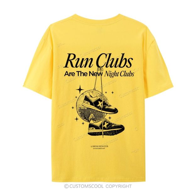 Run Clubs Casual Short Sleeve T-Shirt