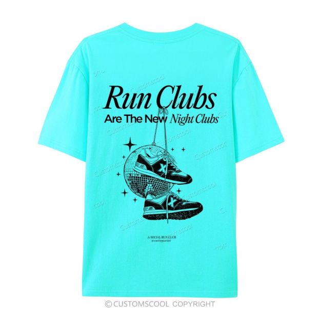 Run Clubs Casual Short Sleeve T-Shirt