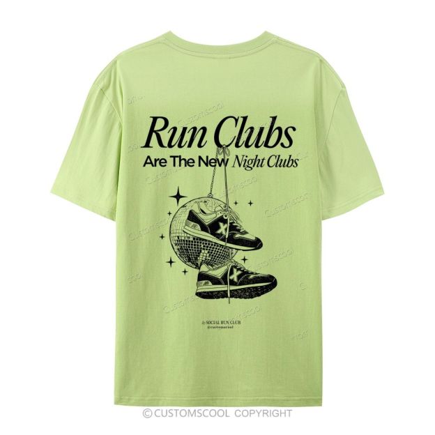 Run Clubs Casual Short Sleeve T-Shirt